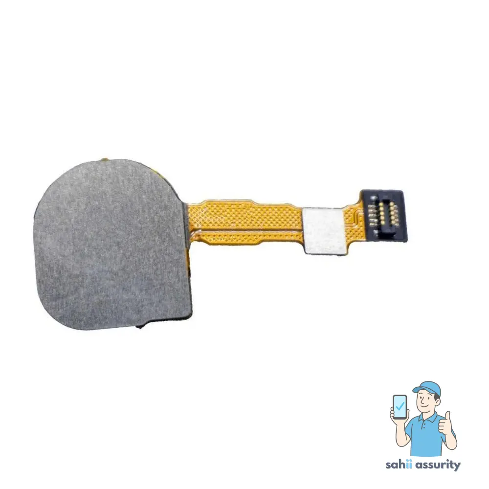 Fingerprint Sensor with Flex Cable for Samsung Galaxy M11 Black thumbnail